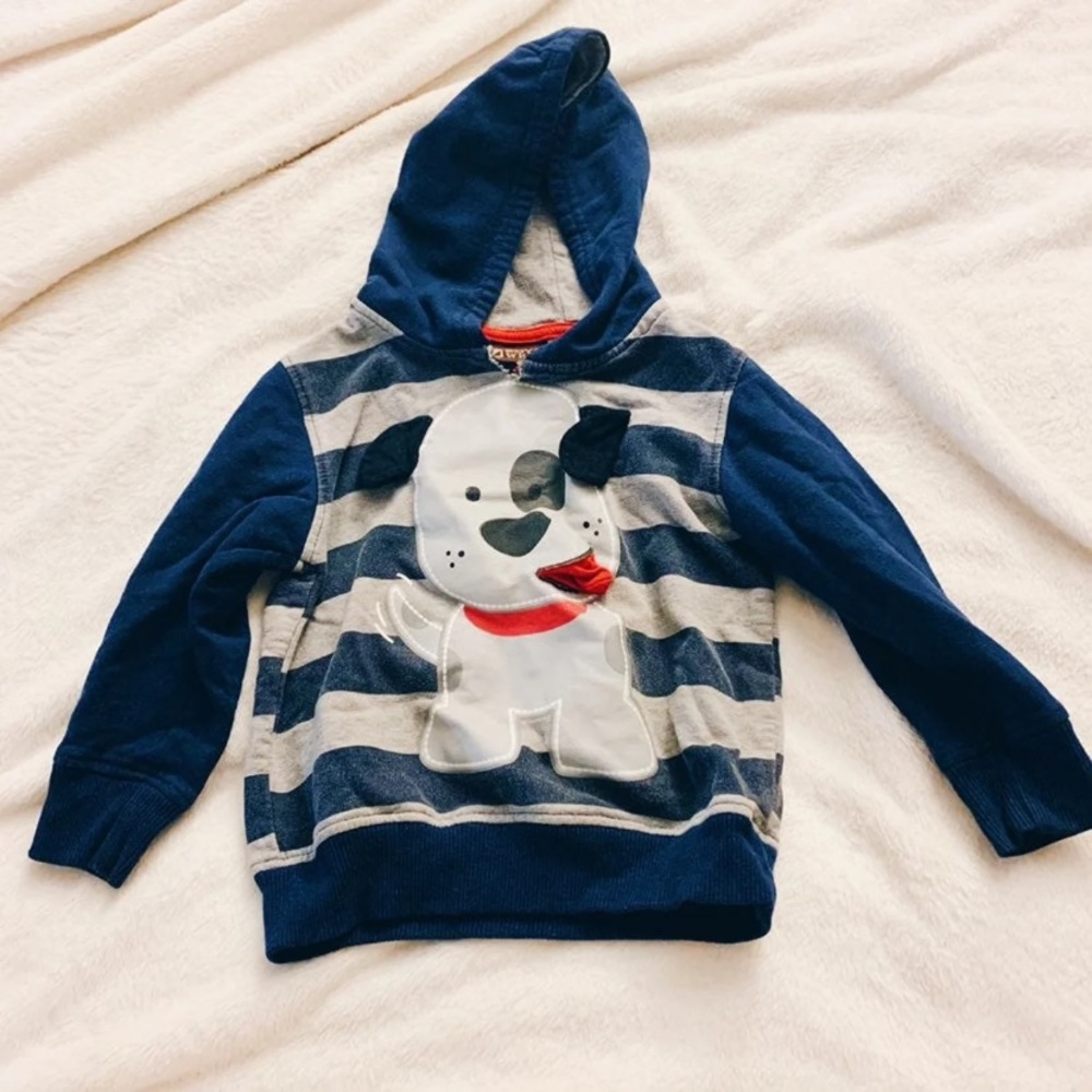 Baby Toddler Dog Paws Hoodie